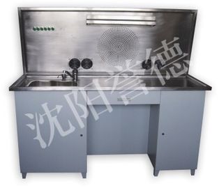 Chine Poste de travail de pathologie d&#039;acier inoxydable, poste de travail scientifique avec à travers le robinet d&#039;eau usine