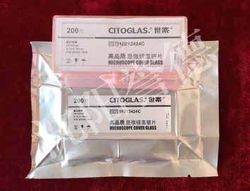 Chine × 24mm des lamelles 24mm de glissière de microscope de consommables d&#039;histologie d&#039;examen de microbiologie usine