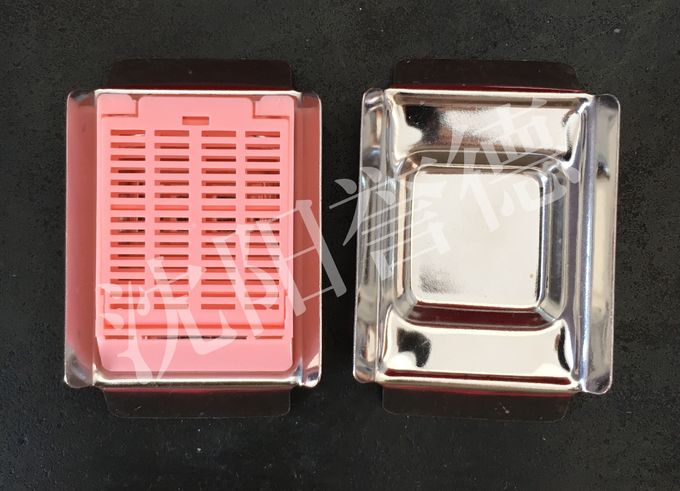 Moules consommables de base de tissu de laboratoire réutilisable incluant le matériel d'acier inoxydable de cassettes